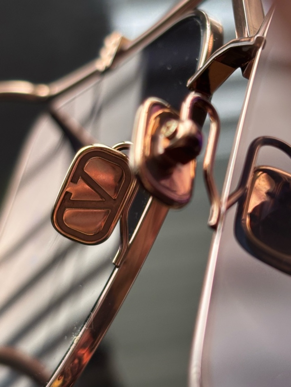 Valentino V-Light Titanium Sunglasses - Picture 13 of 15